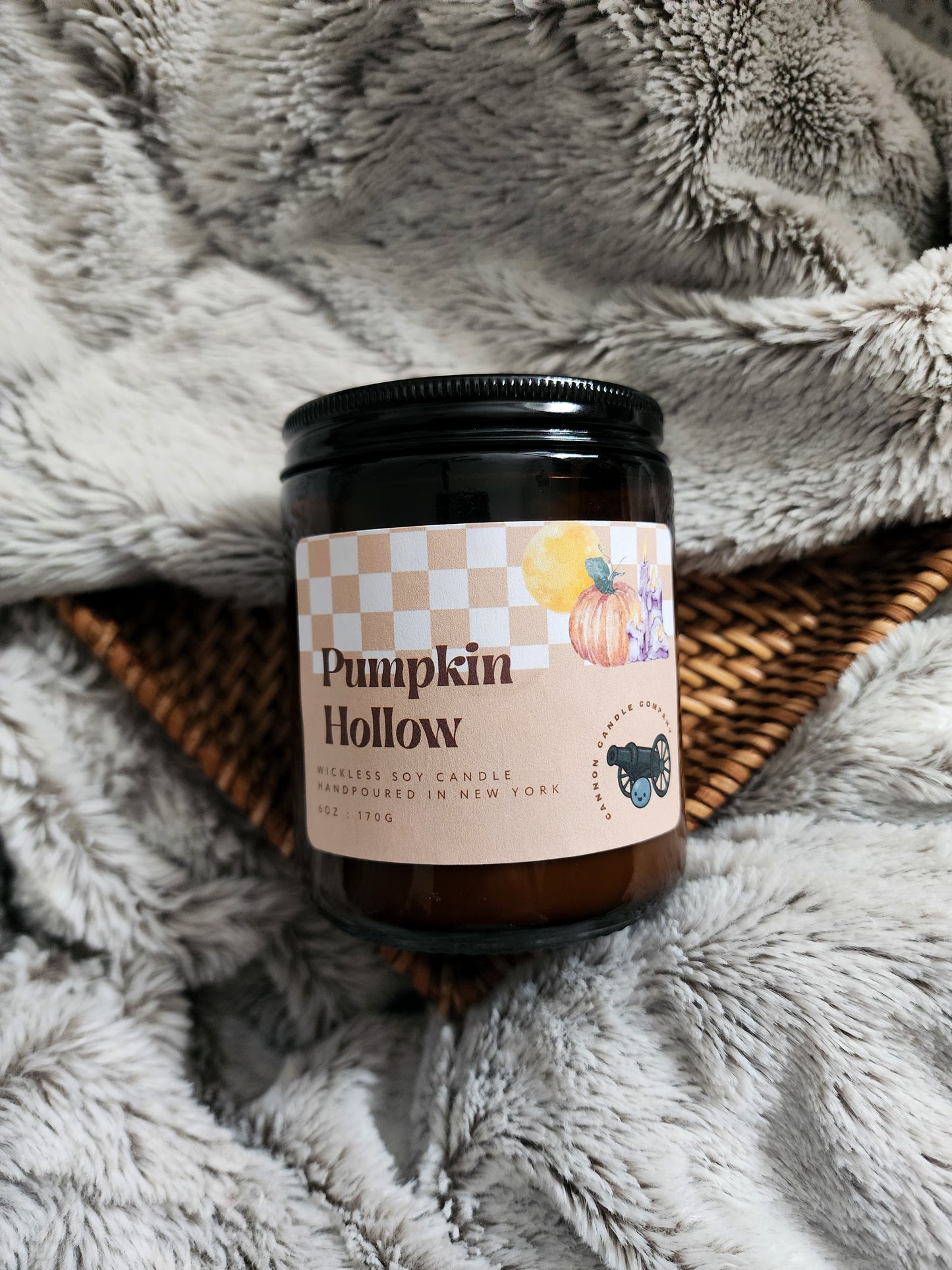 Pumpkin Hollow Wickless Candle
