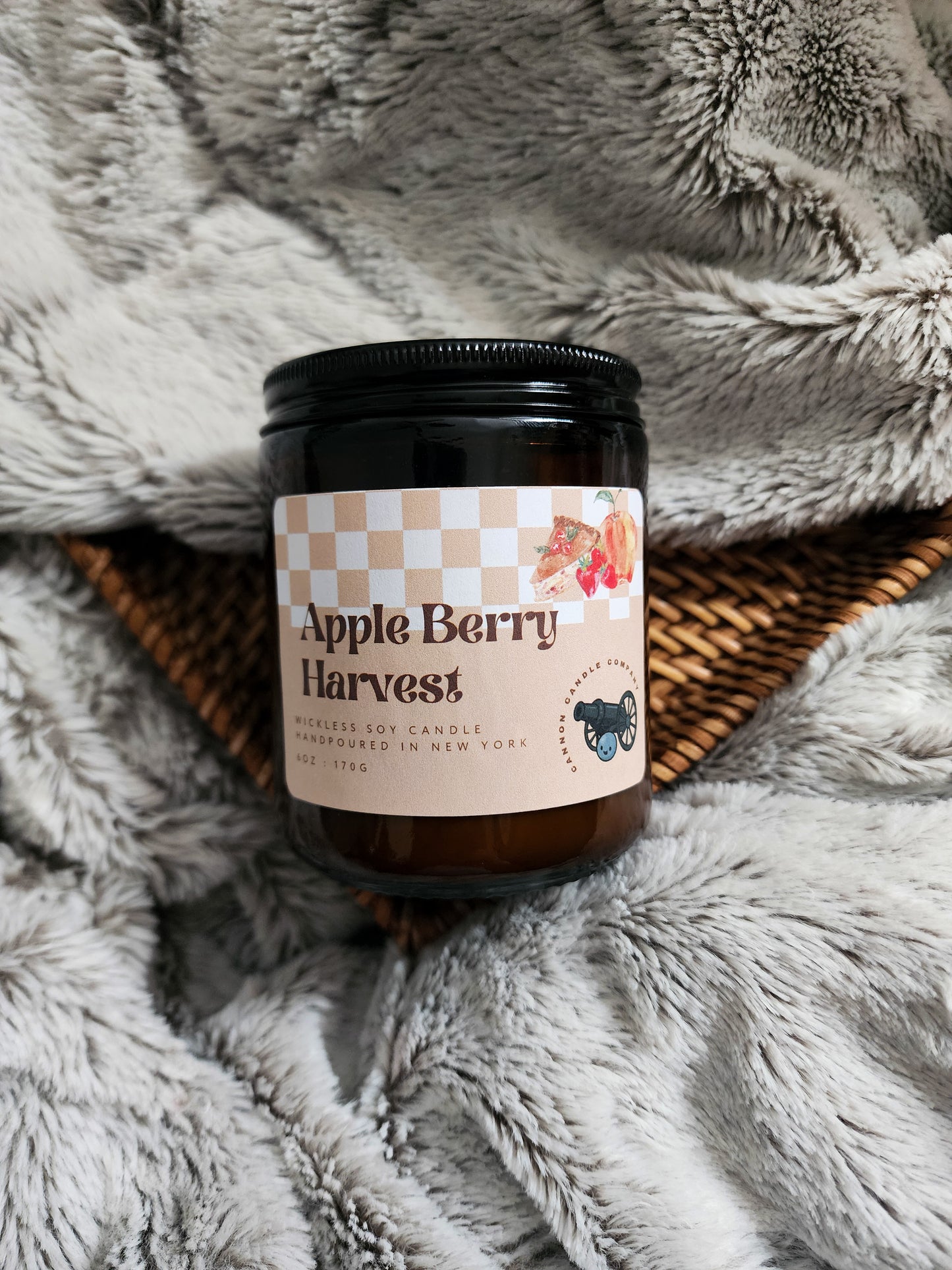 Apple Berry Harvest Wickless Candle