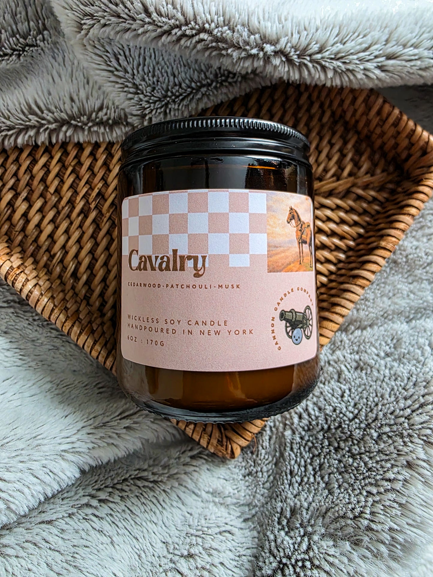 Cavalry Wickless Candle