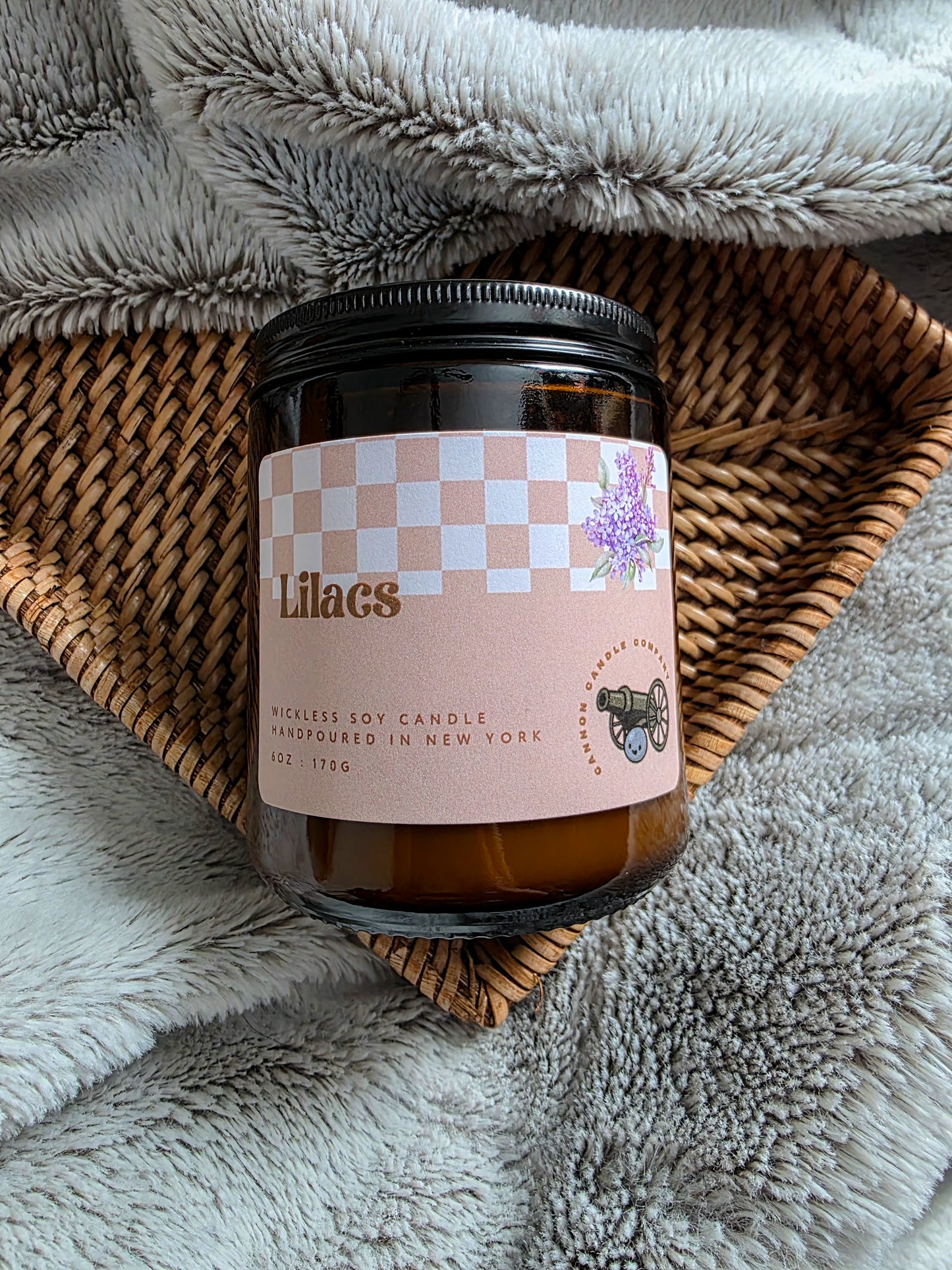 Lilacs Wickless Candle
