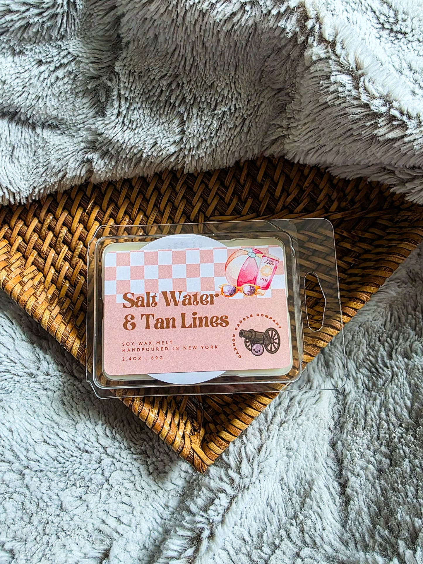 Salt Water and Tan Lines Wax Melt