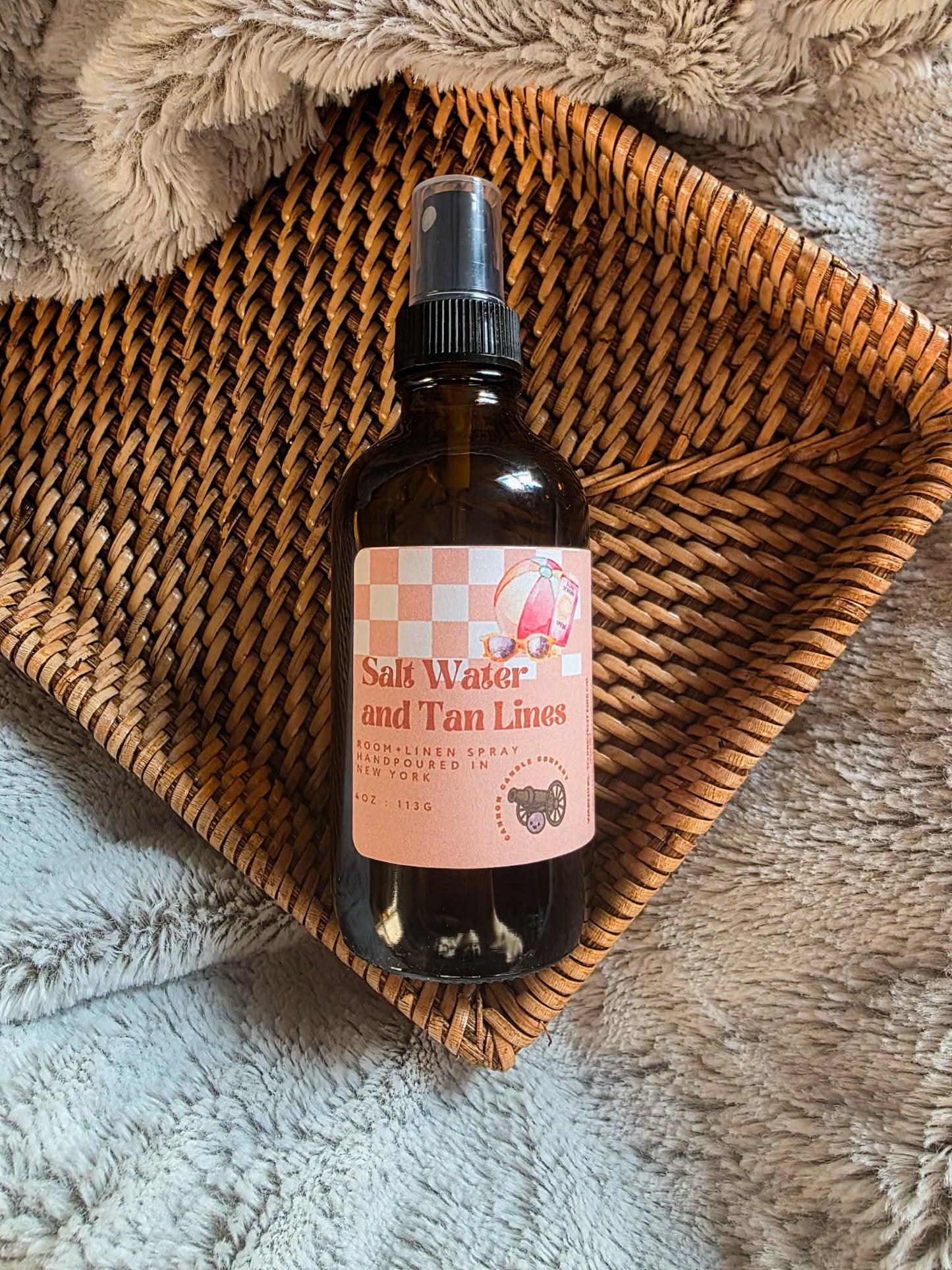 Salt water and Tan lines Room Spray