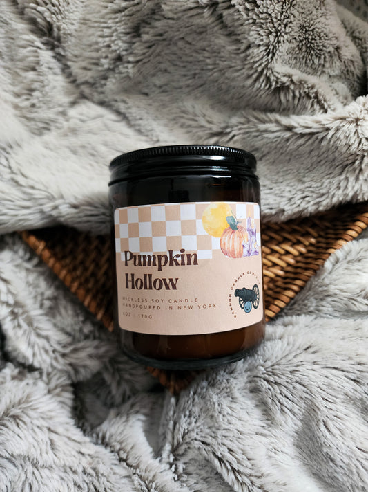 Pumpkin Hollow Wickless Candle
