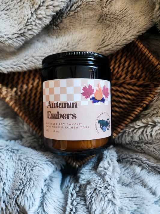 Autumn Embers Wickless Candle