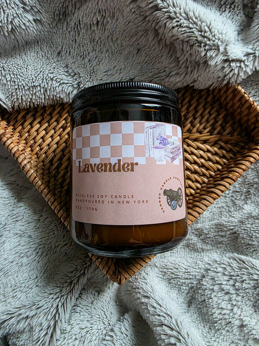 Lavender Wickless Candle
