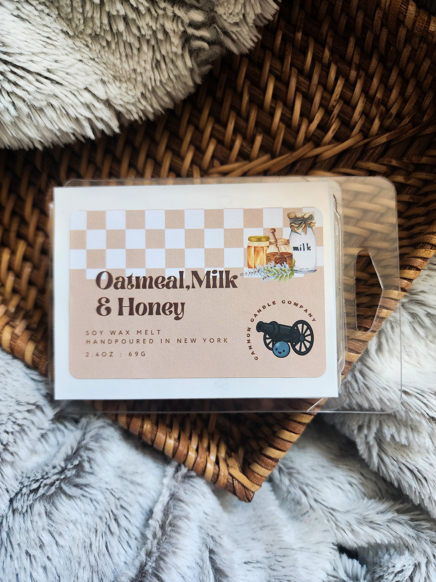 Oatmeal, Milk and Honey Wax Melt
