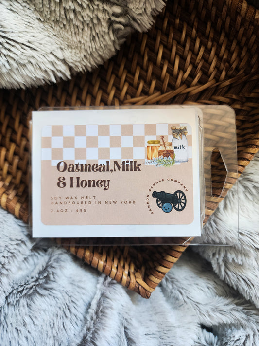 Oatmeal, Milk and Honey Wax Melt