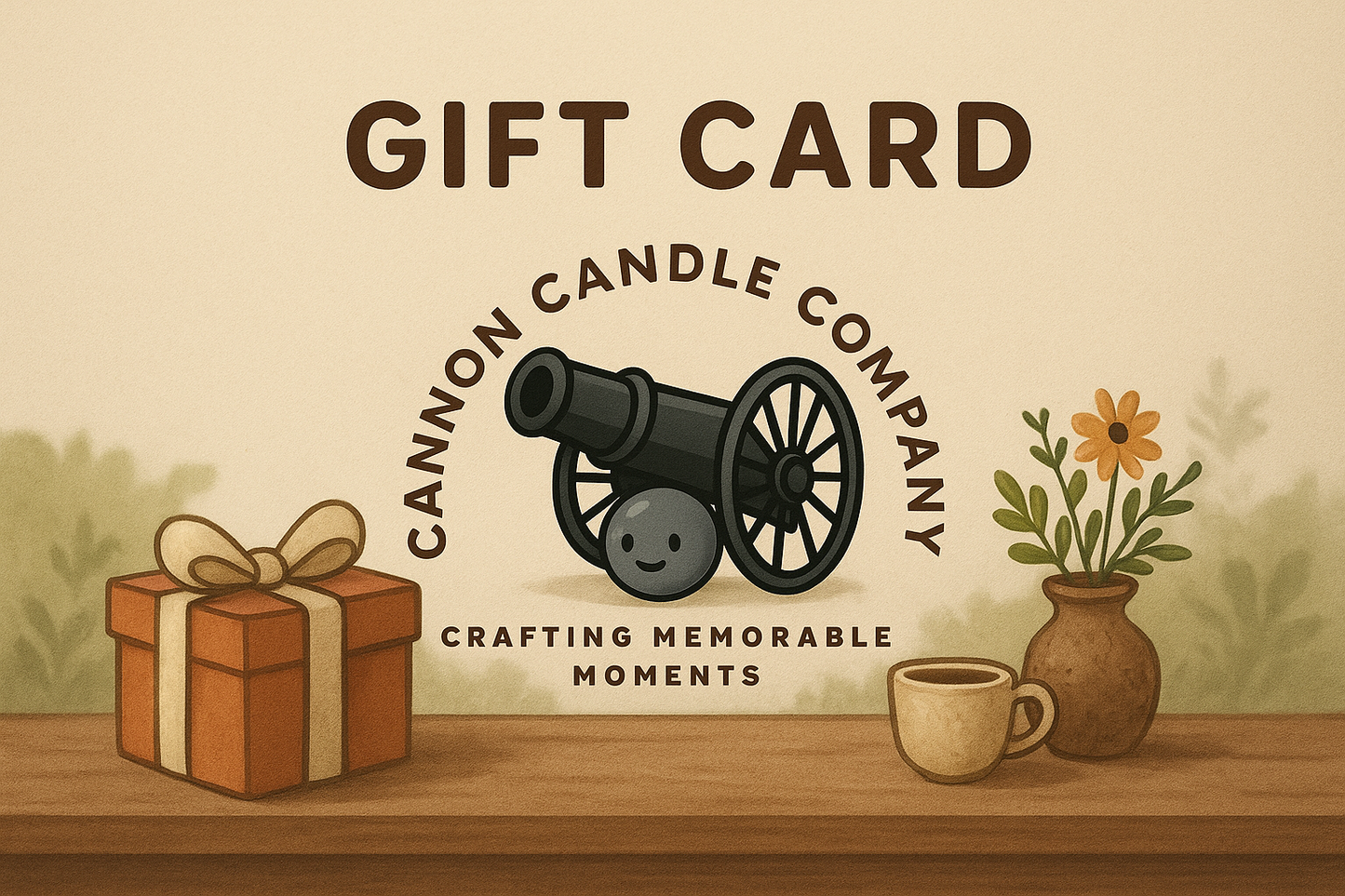 Cannon Candle Company Gift Card