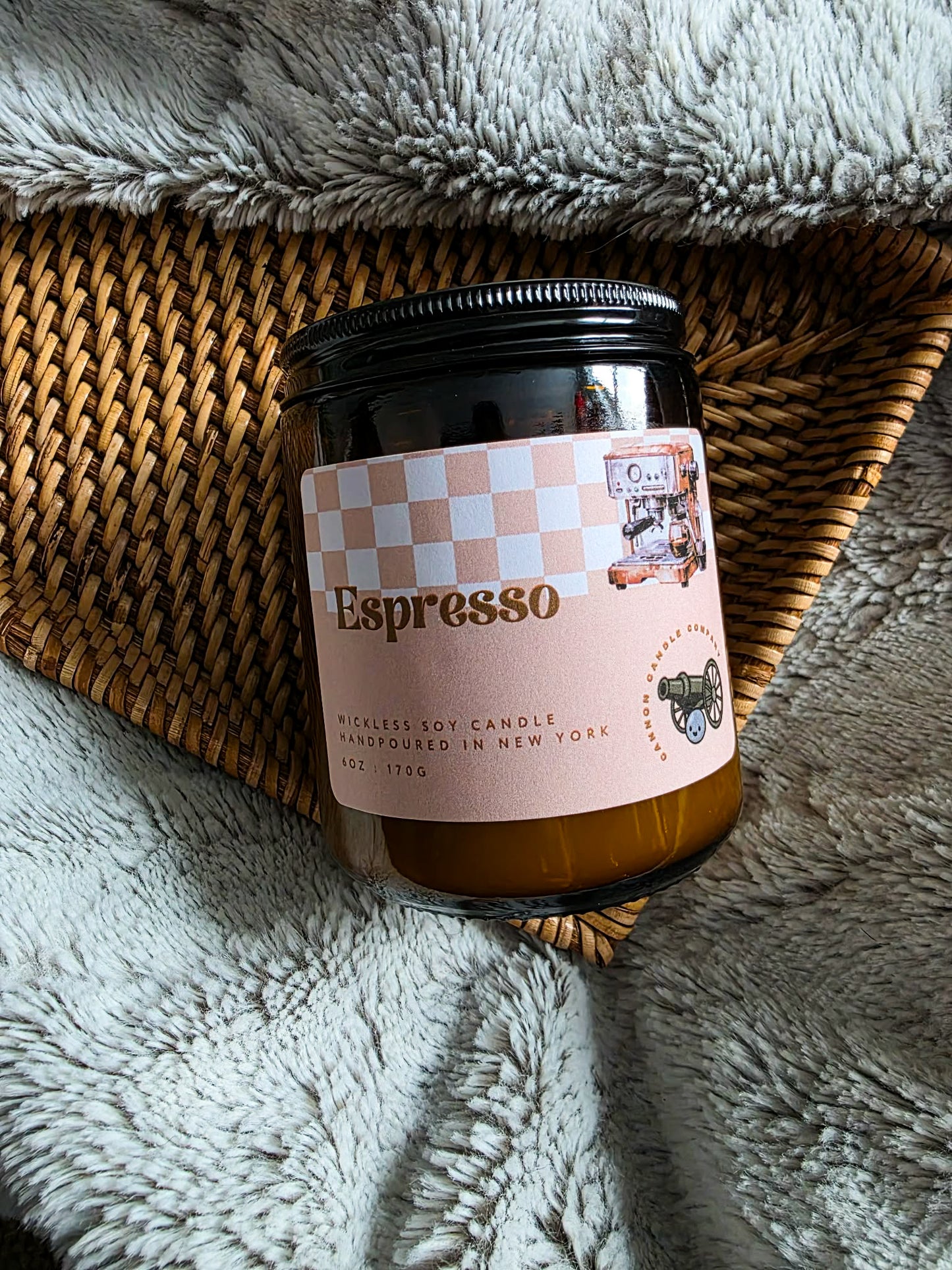 Espresso Wickless Candle