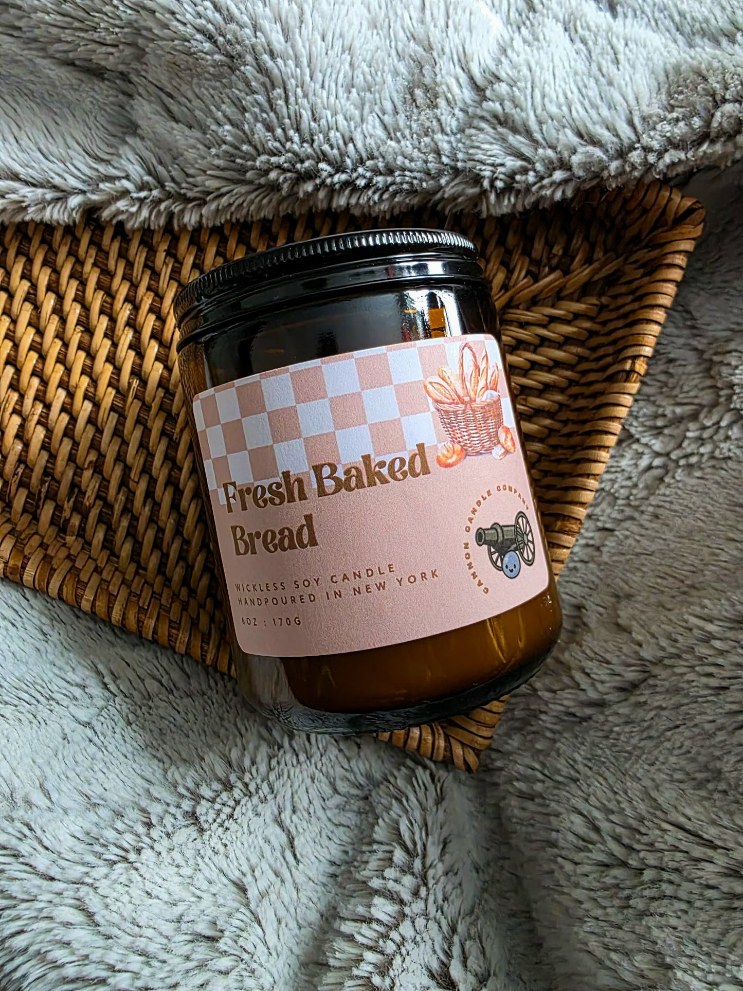 Fresh Baked Bread Wickless Candle