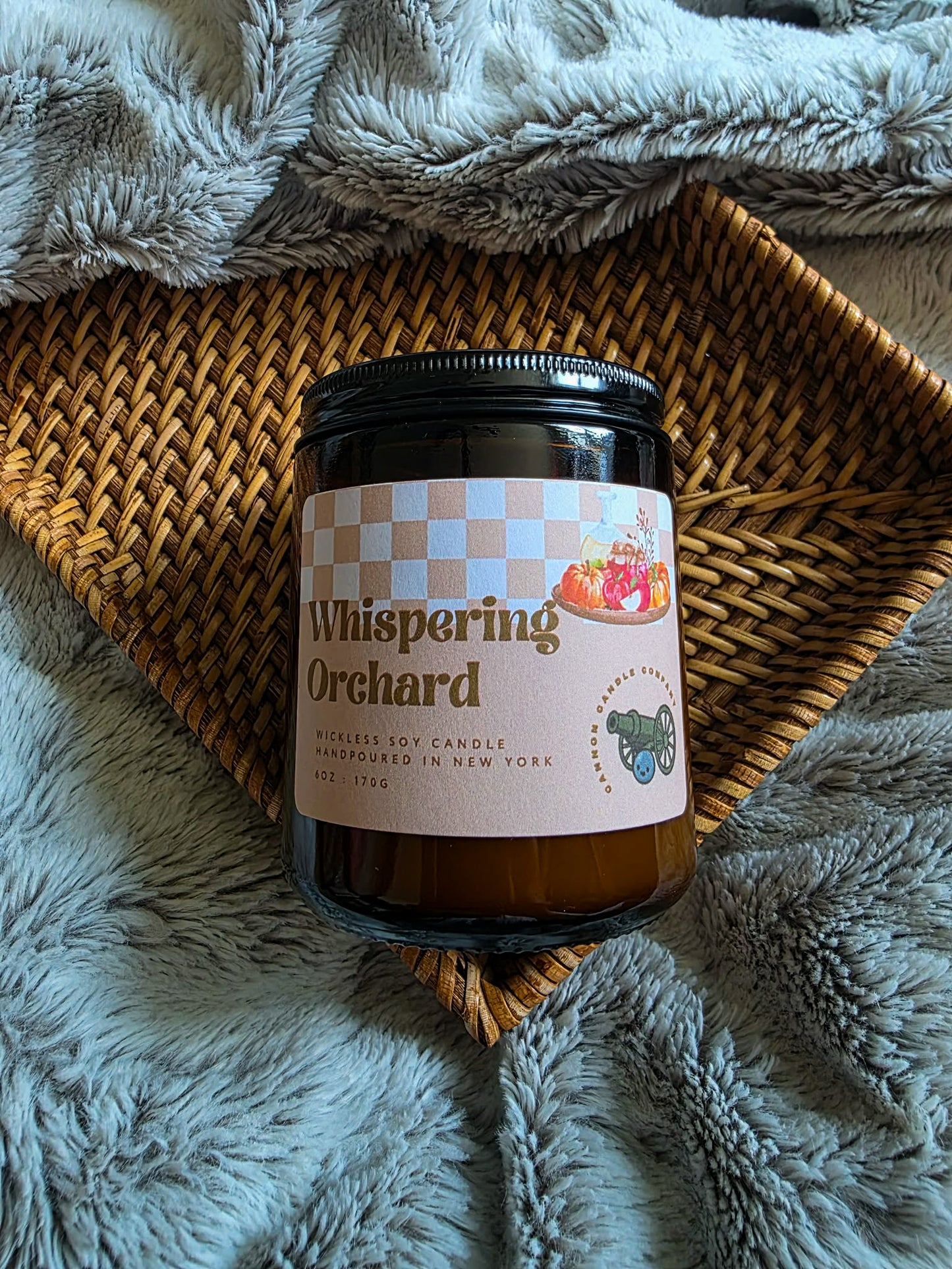 Whispering Orchard Wickless Candle