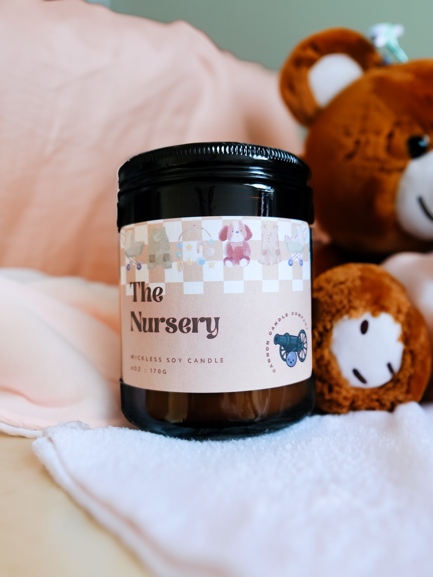 The Nursery Wickless Candle